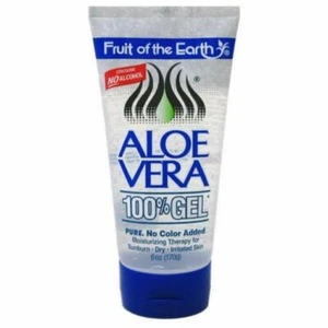 Fruit Of The Earth Aloe Vera 100% Gel Moisturize Sunburn Dry Skin 6oz Pack of 12 - Picture 1 of 2