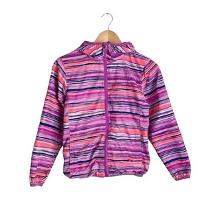 Columbia Girls Pixel Grabber Lightweight Jacket M 10-12 Pink - Picture 1 of 11