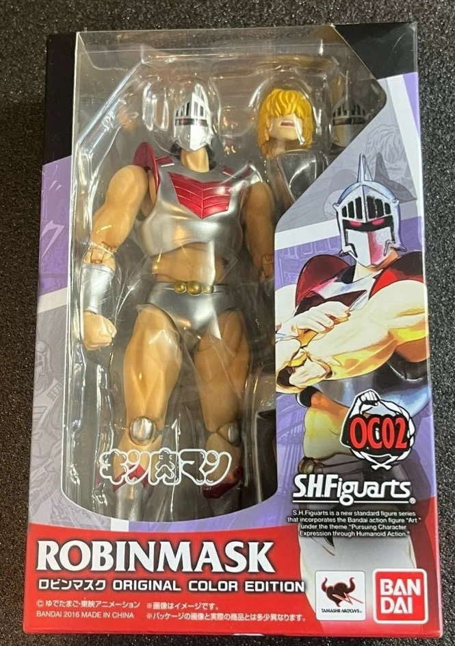 Figura Máscara S.H.Figuarts Kinnikuman Robin Edición Color Original Bandai Japón Foto 1 de 3