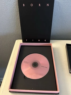 BLACKPINK Born Pink Black Version CD Photobook K-Pop Foto 1 de 4
