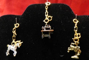 Joan Rivers Charm, Unicorn, Sewing Machine, & Cowboy (Support our Library) - Picture 1 of 7