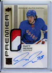 2024-25 Upper Deck Premier Acetate Rookie PATCH AUTO - Matt Rempe RC /249 - Bild 1 von 3