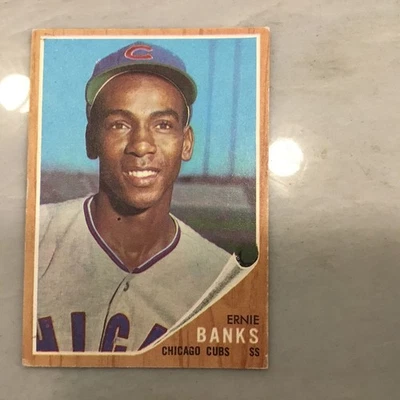 1962 Topps - Ernie Banks #25 - Image 1 of 2