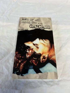 CARCASS WAKE UP AND SMELL THE VHS EARACHE 1996 EXCELLENT - Picture 1 of 3