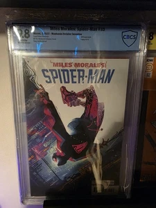 Miles Morales Spider-man #33 2022 Manhanini 1:25 Variant CBCS 9.8 - Picture 1 of 1