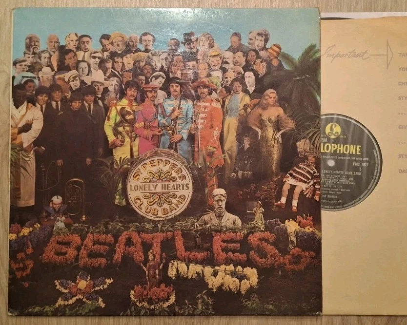 The Beatles Sgt. Pepper's Lonely Hearts Club Band UK1967 Mono PMC 7027 YEX 637-1 - Bild 1 von 4