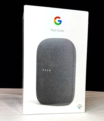 Google Nest Audio (Charcoal) | Bluetooth, Smart Speaker, w/ Voice Assistant - Image 1 of 4