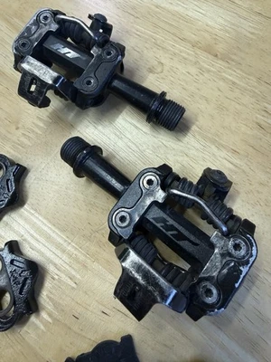 HT Mountain Bike Clipless Pedals - M2- Stealth - Image 1 of 3
