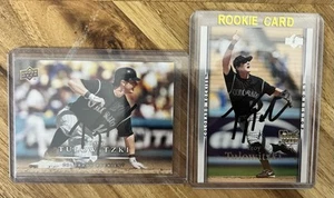 Two (2) Troy Tulowitzki Autographed Baseball Cards - Picture 1 of 5