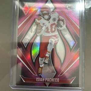 2024 Panini Phoenix Isiah Pacheco #67 Pink Fade /88 - Bild 1 von 3