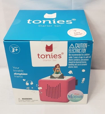 Tonies Disney The Little Mermaid Toniebox 1 - Pink *New, Sealed - Image 1 of 4