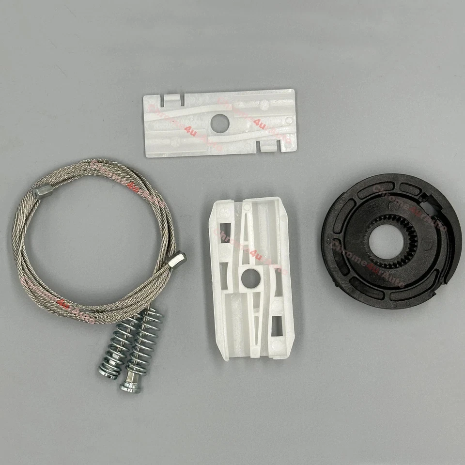 For Jaguar XK8 XKR Window Regulator Repair Kit with Clips Rear Left or Right - Imagem 1 de 1