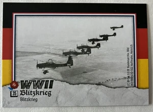 Tarjeta Stukas 2025 autógrafos históricos Segunda Guerra Mundial, Blitzkrieg nazi 1 0f 100 hecha - Imagen 1 de 2