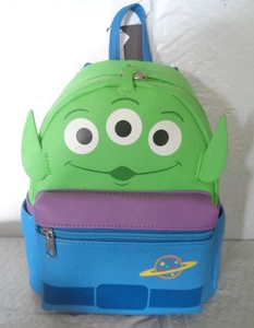 NWT Loungefly / Disney / Pixar - Green Alien - Toy Story - Mini Backpack - Picture 1 of 4