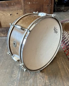 Vintage 1950’s Era GRETSCH Snare Drum Classic Rock Jazz Original Round Logo - Picture 1 of 12