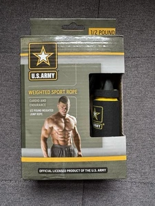 U.S. Army 1/2 Pound Weighted Sport Jump Rope Officially Licensed NEU - Bild 1 von 3