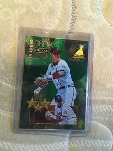 1995 pinnacle zenith chipper jones rookie roll call #3 nm/mt or better - Picture 1 of 2