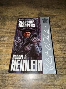 Starship Troopers Robert A. Heinlein 1987 Ace Paperback book James Warhola Cover - Picture 1 of 3