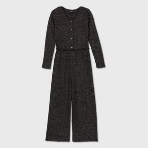 Art Class Mädchen Schwarz Strampler He Ley Overall Rippstrick Neu Größe S 6/6X - Bild 1 von 1