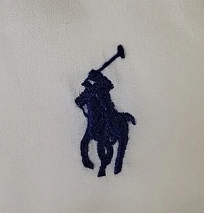 NWT Polo Ralph Lauren Boys Sz 12 White Button Down Dress Shirt STRETCH US OPEN - Picture 1 of 9