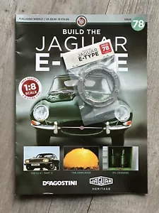 1/8 DEAGOSTINI Costruire il Proprio The Jaguar Auto Problema #78 - Foto 1 di 1