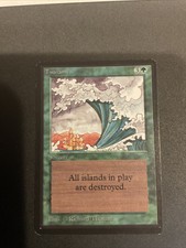 MTG Tsunami Beta magic the gathering actual pics NM