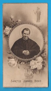 S. Giovanni Bosco Novena NB G/933 santino holy card image pieuse MA574 - Imagen 1 de 2