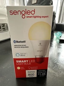 Sengled Smart Bluetooth Mesh Dimmable Light Bulb Works with Alexa - Picture 1 of 5