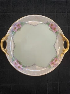 Vintage Floral Blumenteller - Deutsch hergestellt 8 x 7 cm schön - Bild 1 von 2