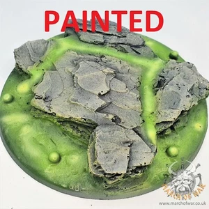 PAINTED 130mm resin base, great unclean one, death guard nurgle UK sculpts - Picture 1 of 9