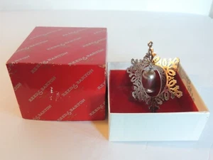 Reed Barton First Annual Edition Snowflake Bell Silver Plate Christmas Ornament - Picture 1 of 5