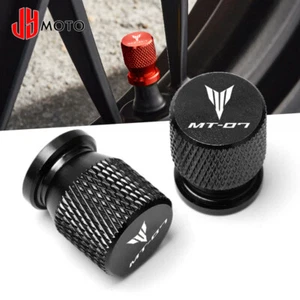 Cubierta de tapones de vástago de válvula de neumático de rueda para Yamaha MT-07 MT07 MT 07 2014-2024 - Imagen 1 de 5