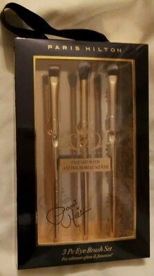  Juego de 3 cepillos de ojos Paris Hilton nuevos en caja Foto 1 de 2