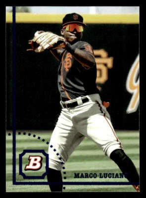 2022 Bowman Heritage #BHP-117 Marco Luciano Prospects Card San Francisco Giants - Image 1 of 2