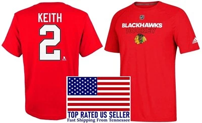 Camiseta Duncan Keith #2 Chicago Blackhawks Adidas Juvenil XL 18/20 NHL Auténtica Foto 1 de 4