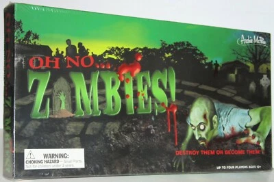 Archie McPHee Oh No! Zombies Horror Board Game NEW in SEALED SHRINK WRAP - Image 1 of 2