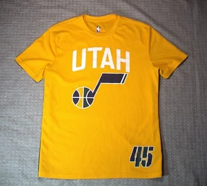 Camiseta NBA Utah Jazz Donovan Mitchell #45 Para Hombre M Amarilla Manga Corta - Imagen 1 de 7