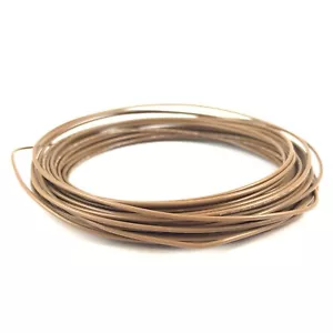 Bobina de 25 ft de cable de aviación Tefzel Genuino 20 AWG marrón MIL-Spec M22759/32-20-1 - Imagen 1 de 1