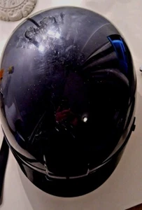 2011 Harley Davidson Motorcycle Helmet HD-S1V L Large Black - Picture 1 of 12