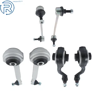 6× Front Lower Control Arm w/Ball Stabilizer Bar Link For Mercedes-Benz C230 240 - Foto 1 di 12