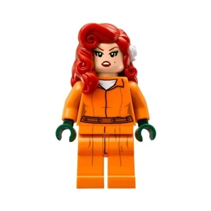LEGO - Batman - Poison Ivy - Prison Jumpsuit - Mini Figure / Mini Fig - Picture 1 of 1