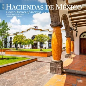 Haciendas de Mexico | Great Houses of Mexico 2025 12x24" Square Wall Calendar - Picture 1 of 9