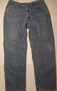 Pantalones de mezclilla Levi's 901 2001 relajados pierna recta 41x32 cintura alta  - Imagen 1 de 12