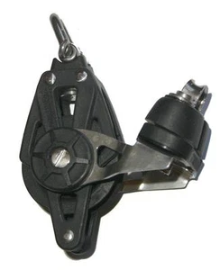 NAUTOS 95313 - BLOQUE PLANO 45 MM - GIRO ÚNICO CON CÁMARA Y BECKET - VELA - Imagen 1 de 2