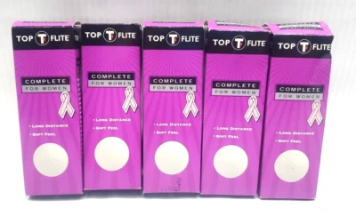 Топ Flite в комплекте для женщин на длинные расстояния мягкий на ощупь 5 рукавов (15 мячей) - Изображение 1 из 4
