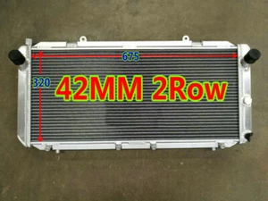 42MM FOR TOYOTA MR2 SW20 3SGTE 1990-1997 1991 1992 93 Aluminum Alloy Radiator - Picture 1 of 12