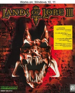 Lands of Lore III 3 PC Juego 1999 Westwood Studios Windows 10 11 - Imagen 1 de 2
