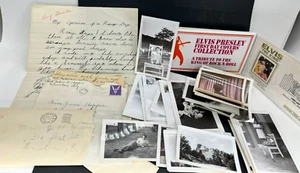  ELVIS PRESLEY 1er Día Cubiertas Colección Cartas Negro Blanco Fotos Años 40 70  - Imagen 1 de 12
