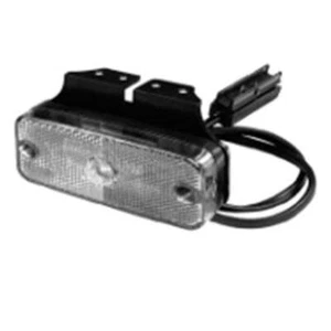 Fiat LED Markers Colourless C/Bracket - Picture 1 of 1