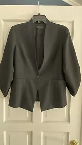 Reese + Riley Blazer / Jacke zerknitterter Ärmel schwarz Gr.8 Top Zustand - Bild 1 von 5